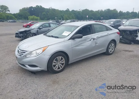 2012 Hyundai Sonata Gls из США, поврежденный, VIN 5NPEB4AC3CH393791